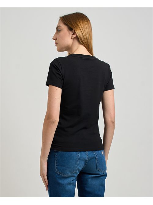 Guess slim fit women's American Tradition t-shirt GUESS | W4YI02-J1314JBLK