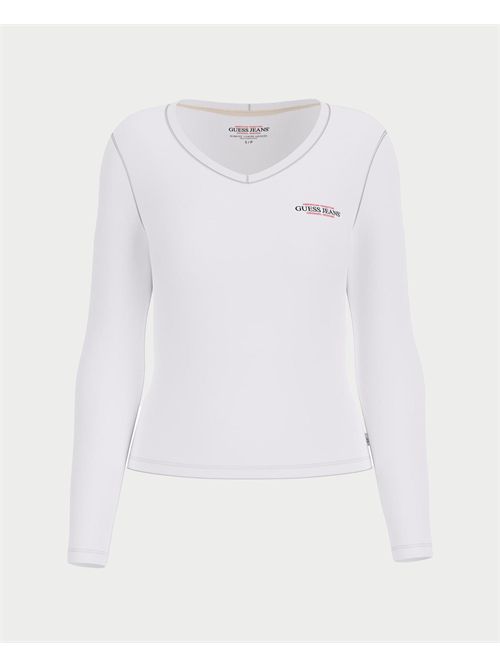 T-Shirt Mini America slim fit donna Guess Jeans GUESS | W4YI21-J1314G011