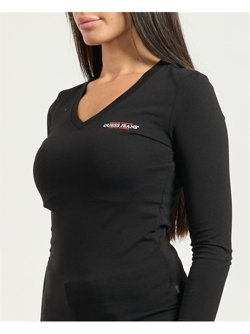 Guess women's long-sleeved T-shirt GUESS | W4YI21-J1314JBLK