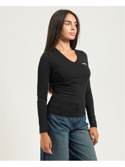 Guess women's long-sleeved T-shirt GUESS | W4YI21-J1314JBLK