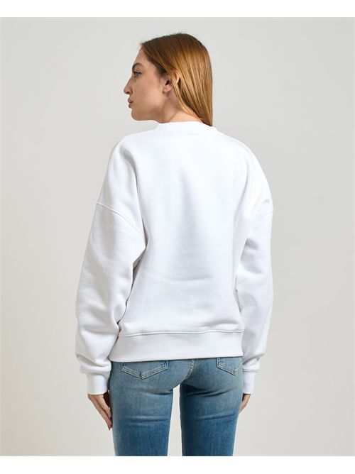 Felpa Iconic Triangle donna Guess Jeans oversize GUESS | W4YQ00-KC811G011