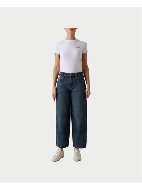 Sweat col rond avec logo brodé femme Guess Jeans GUESS | W5BA2X-D5M4EGJVN