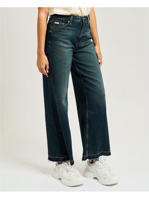 Guess Jeans Wide Leg Cropped GUESS | W5BA2Z-D5RABGJVI
