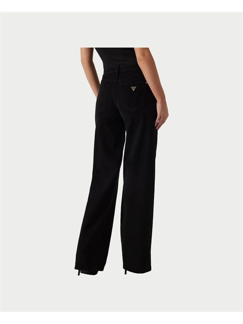 Jeans Sexy a palazzo donna Guess GUESS | W5BA96-WFQYBJBLK