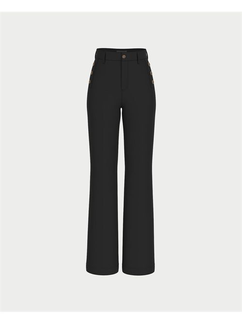Guess Chrissy Flare Pants GUESS | W5BB16-KCMU2JBLK