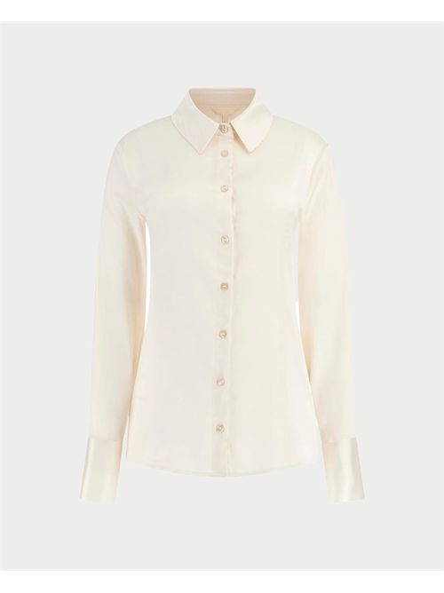 Camicia Fernanda manica lunga con corsetto donna Guess GUESS | W5BH83-WF1T2G012