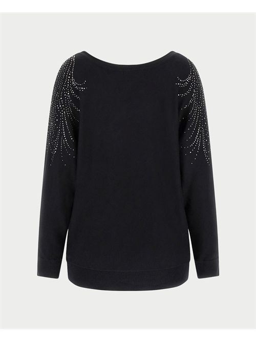 Maglione Loretta manica a pipistrello donna Guess GUESS | W5BR38-Z2NQ2JBLK