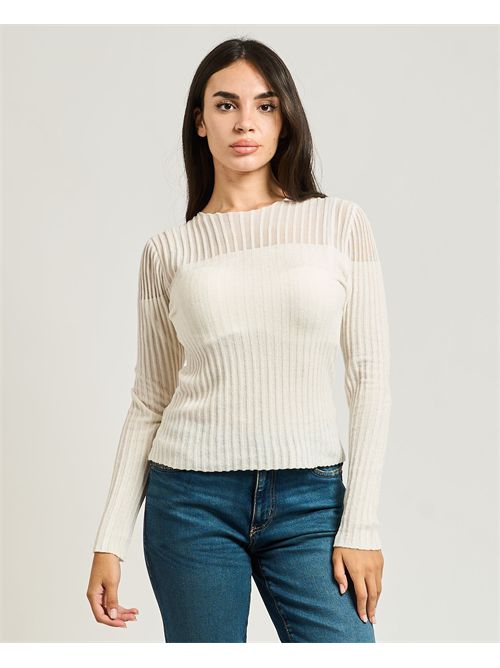 Guess Long sleeve crew neck Rowena Rib Chenille sweater GUESS | W5BR62-Z0890G1O6