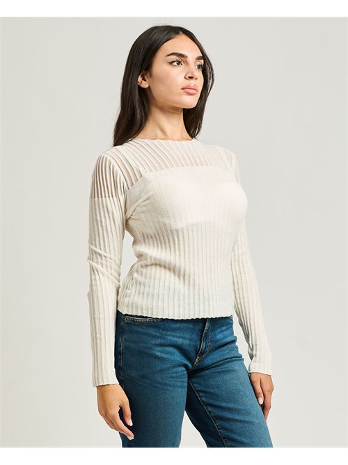 Guess Long sleeve crew neck Rowena Rib Chenille sweater GUESS | W5BR62-Z0890G1O6