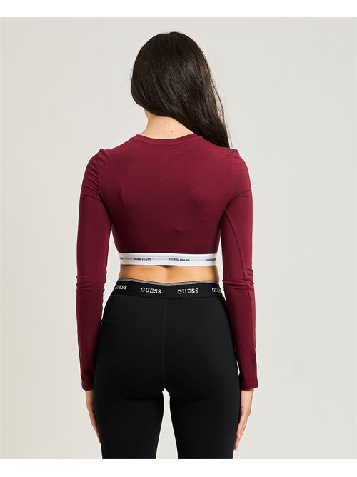 Guess Jeans long sleeve Crop Top GUESS | W5BZ09-KBBU1G588