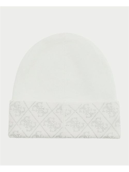 Guess women's Nora hat with 4G logo and rhinestones GUESS | W5BZ20-Z2NQ2G011