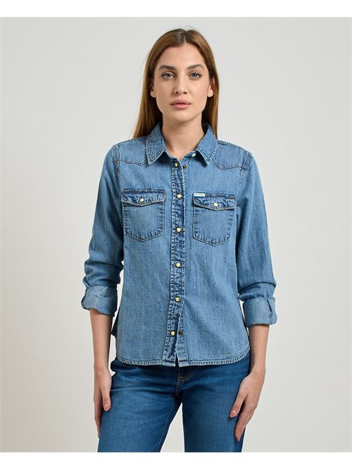 Guess Jeans Slim long sleeve Denim Shirt GUESS | W5RH35-D5M81GJMW