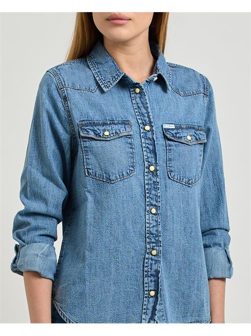 Guess Jeans Slim long sleeve Denim Shirt GUESS | W5RH35-D5M81GJMW