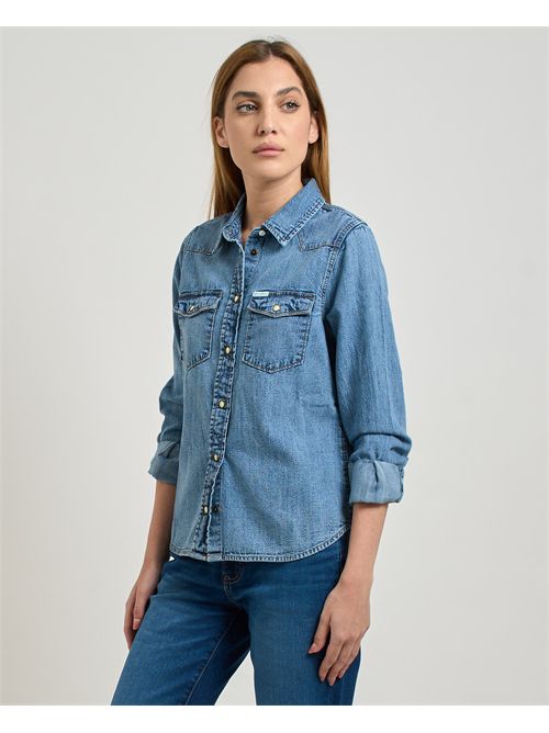Guess Jeans Slim long sleeve Denim Shirt GUESS | W5RH35-D5M81GJMW