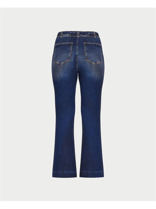 Pantaloni Charlie alla caviglia donna Guess GUESS | W5YA74-D5PY3SRNW