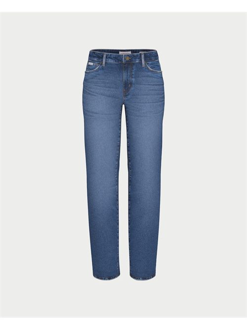 Pantaloni G08 Mid Rise dritti donna Guess Jeans GUESS | W5YA98-D5RA2GJWA