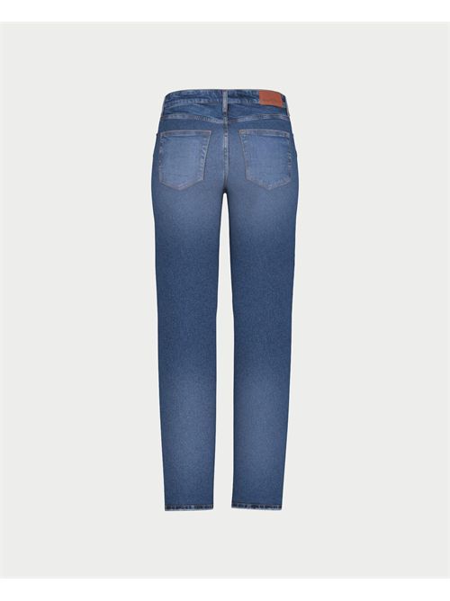 Pantaloni G08 Mid Rise dritti donna Guess Jeans GUESS | W5YA98-D5RA2GJWA