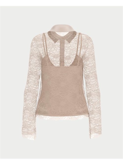 Camicia Antoinette con lacci donna Guess GUESS | W5YH58-WHDY0G133