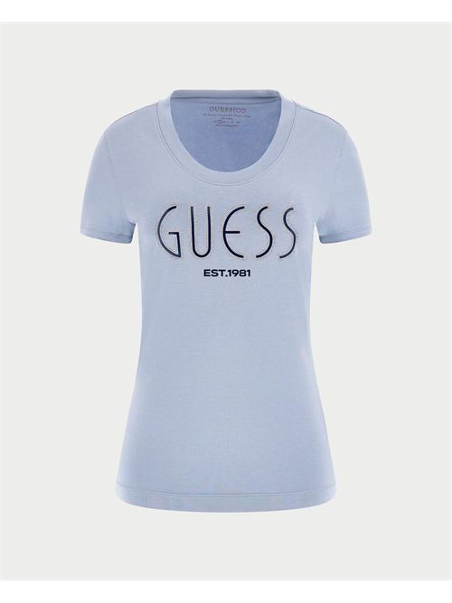 T-Shirt Guess Logo donna GUESS | W5YI05-J1314A70Q