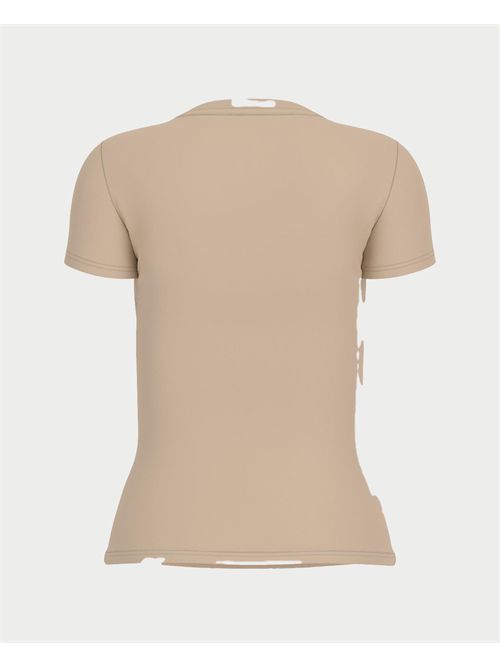 T-Shirt Triangle Palm Print donna Guess GUESS | W5YI13-J1314G1L7