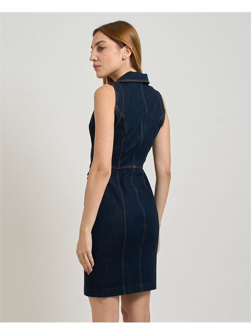 Vestito bodycon Destiny donna Guess in denim GUESS | W5YK24-D5PW1BFIN