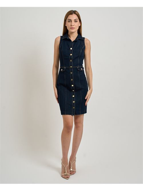 Vestito bodycon Destiny donna Guess in denim GUESS | W5YK24-D5PW1BFIN