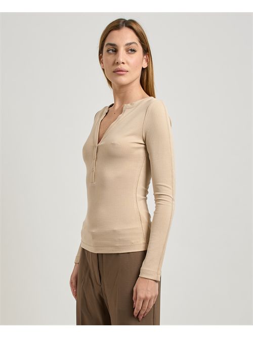 Maglia Lena donna Guess a maniche lunghe GUESS | W5YP12-KCTC2F9N5