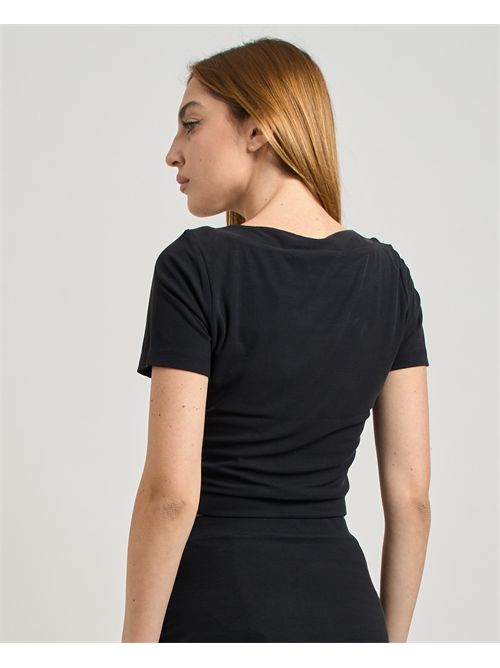 Guess long sleeve Prisca Jewel Top GUESS | W5YP14-KAQL2JBLK