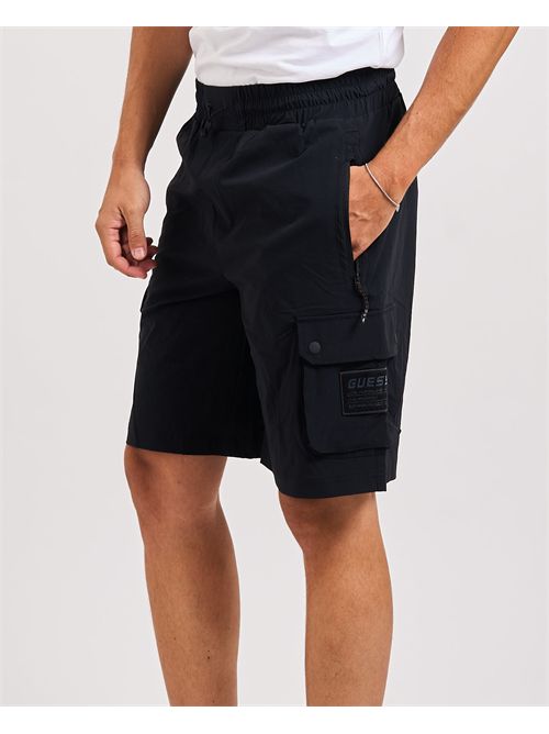 Bermuda Albino Cargo homme Guess GUESS | Z5YD00-WH2H0JBLK