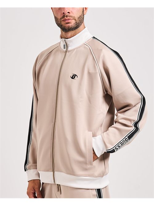 Felpa Fulvio uomo Guess in scuba stretch GUESS | Z5YQ21-KCRU2G1CA