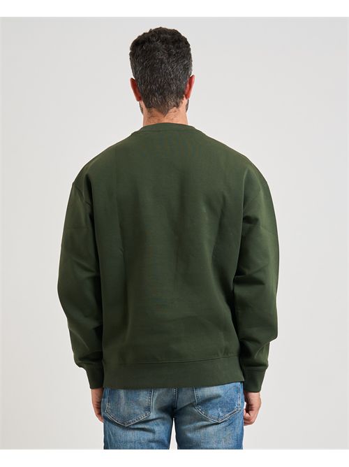 Felpa Dettil uomo Hugo verde HUGO | 50533689309