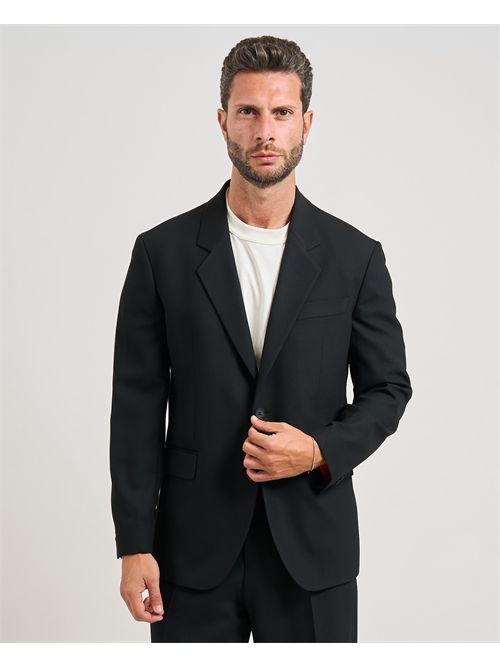 Abito Karlo Flips uomo Hugo nero in twill elasticizzato HUGO | 50538433001
