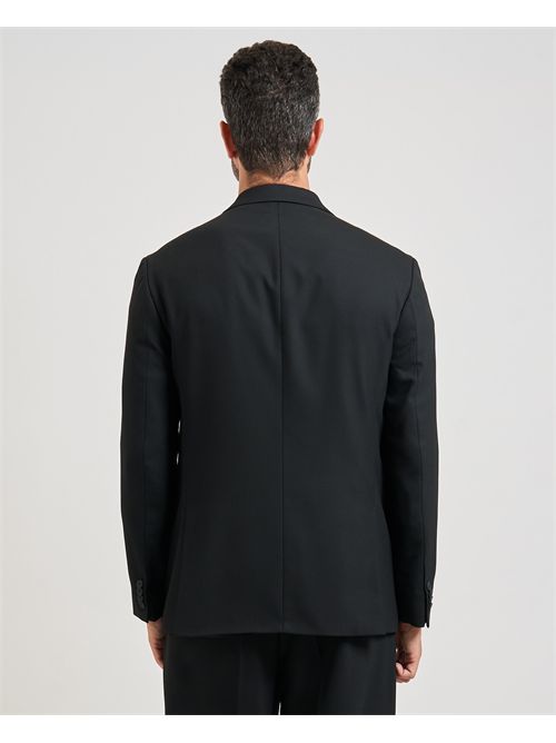 Abito Karlo Flips uomo Hugo nero in twill elasticizzato HUGO | 50538433001