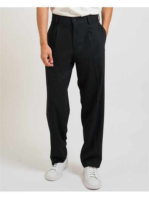 Abito Karlo Flips uomo Hugo nero in twill elasticizzato HUGO | 50538433001