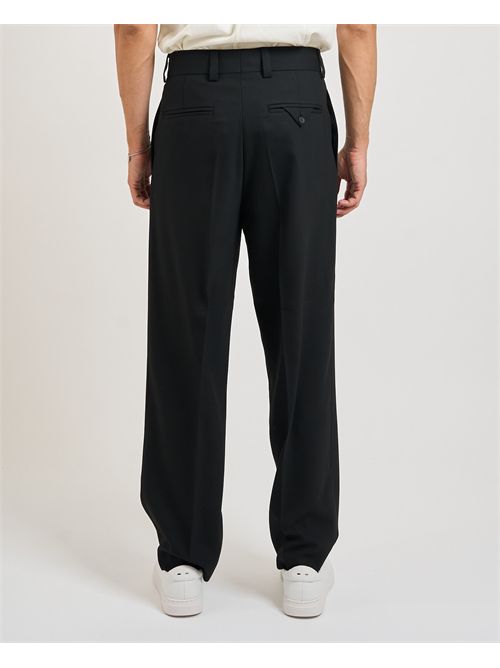 Abito Karlo Flips uomo Hugo nero in twill elasticizzato HUGO | 50538433001