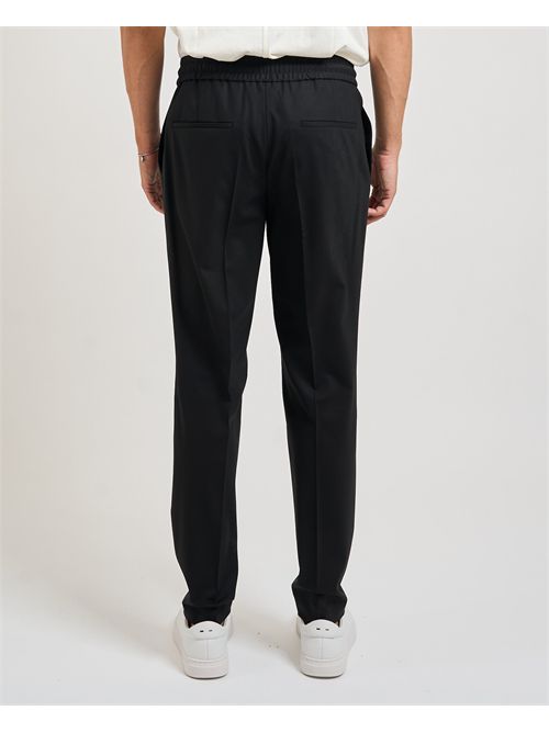 Pantaloni Getlin uomo Hugo neri con pinces HUGO | 50541057001