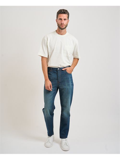Jeans affusolati Brody uomo Hugo navy in denim HUGO | 50541576418