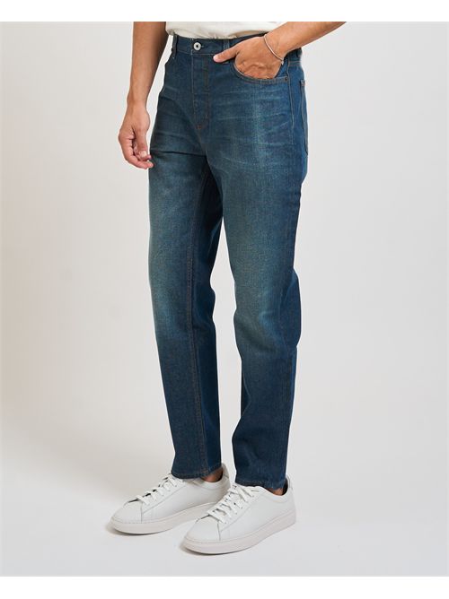Jeans affusolati Brody uomo Hugo navy in denim HUGO | 50541576418