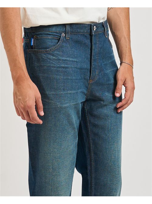Jeans affusolati Brody uomo Hugo navy in denim HUGO | 50541576418