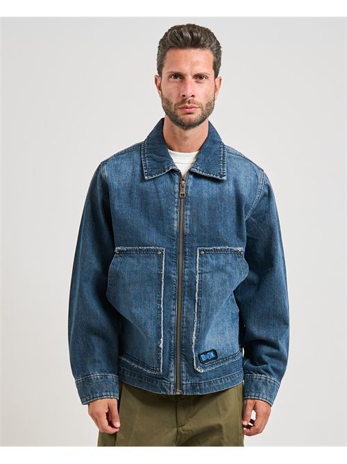Giubbotto di jeans Chian uomo Hugo blu fullzip HUGO | 50541725408
