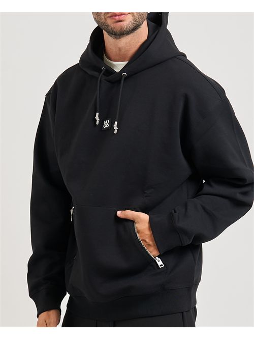 Felpa Dargenhood uomo Hugo nero HUGO | 50542583001