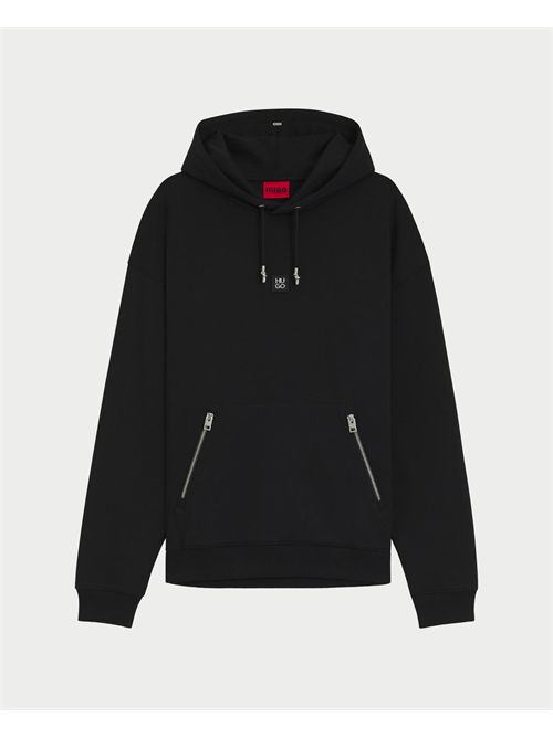 Felpa Dargenhood uomo Hugo nero HUGO | 50542583001