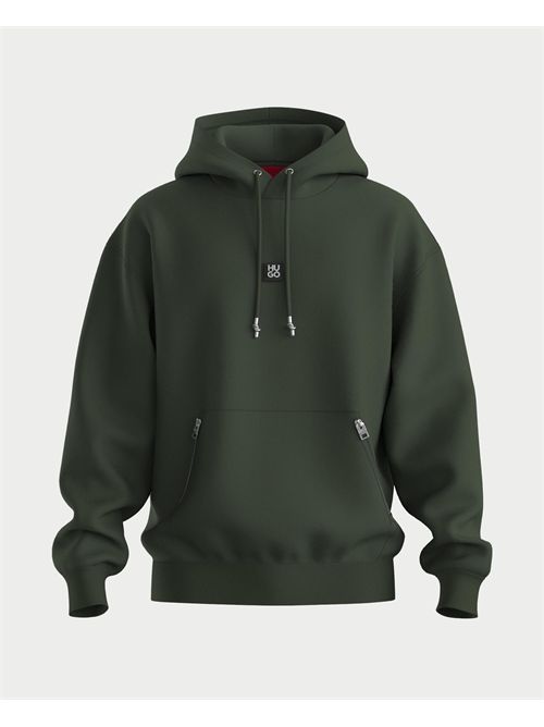 Felpa Dargenhood uomo Hugo verde HUGO | 50542583309