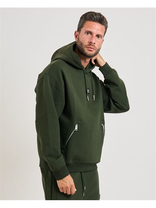Felpa Dargenhood uomo Hugo verde HUGO | 50542583309