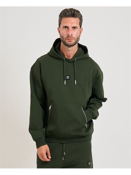 Felpa Dargenhood uomo Hugo verde HUGO | 50542583309