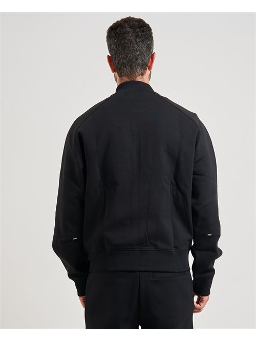Bomber Dargenzip uomo Hugo con zip sulla manica nero HUGO | 50542590001