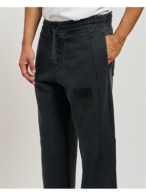 Hugo men's Drisedale trousers black HUGO | 50542844001