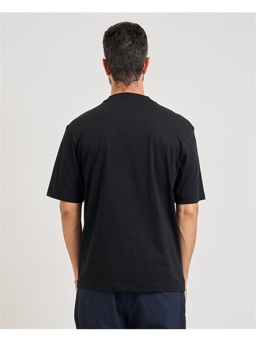 T-shirt Notix uomo Hugo nera con slogan HUGO | 50543495001