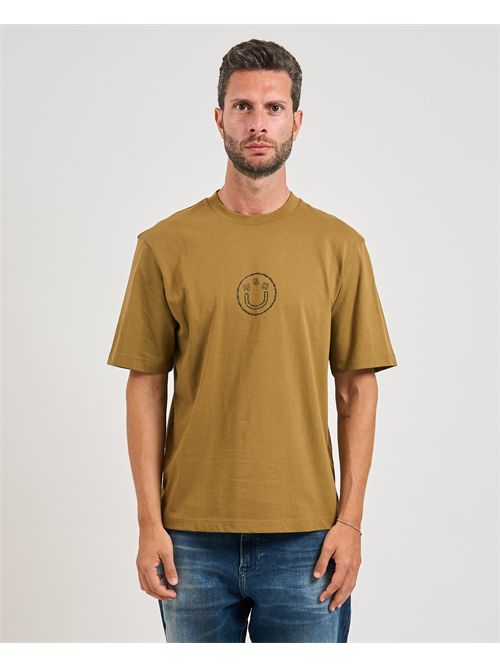 T-shirt Nylix uomo Hugo con stampa fronte retro HUGO | 50543496352