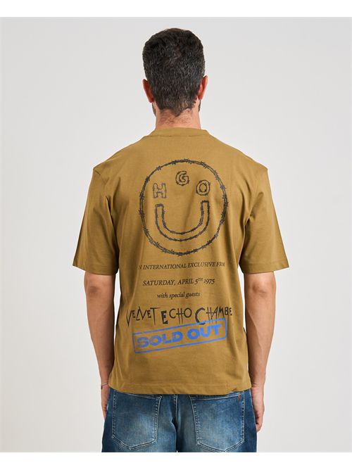 T-shirt Nylix uomo Hugo con stampa fronte retro HUGO | 50543496352